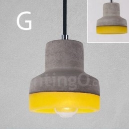 1 Light Vintage Concrte riippuvalaisin