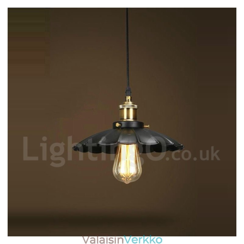 Musta metalli Vintage riippuvalaisin