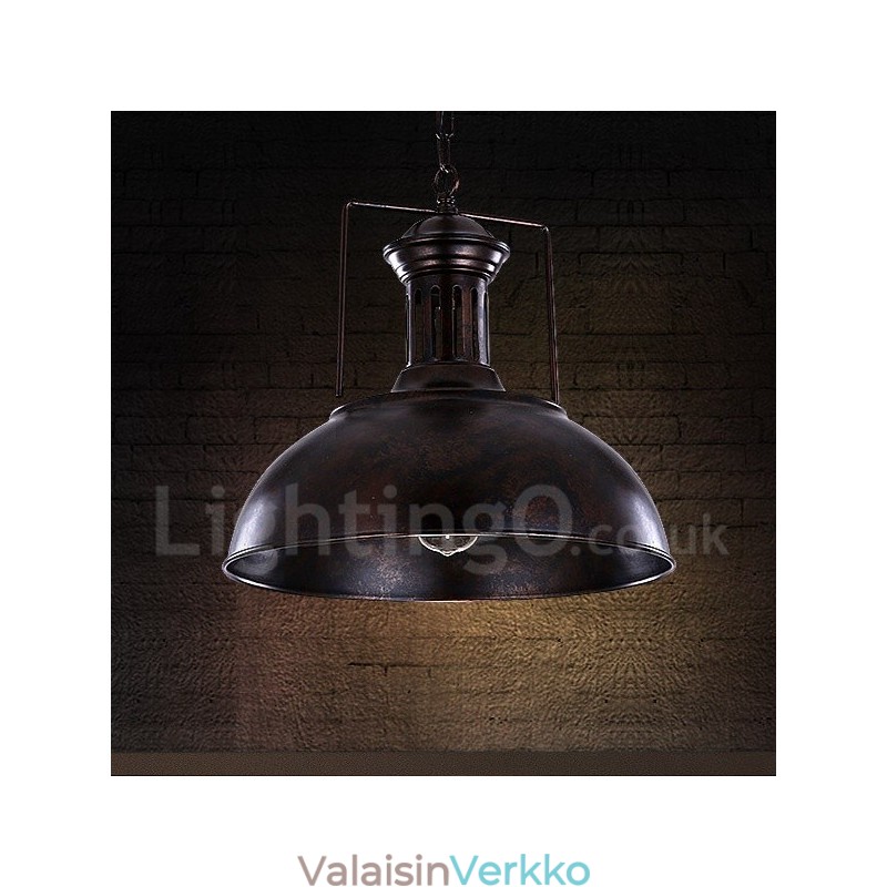 Musta Country Vintage metalliriippuvalaisin