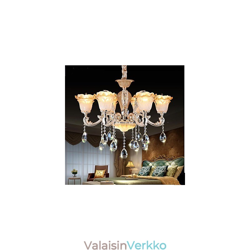 Eurooppalainen Retro Crystal -riippuvalaisin Amerikkalainen valaisin