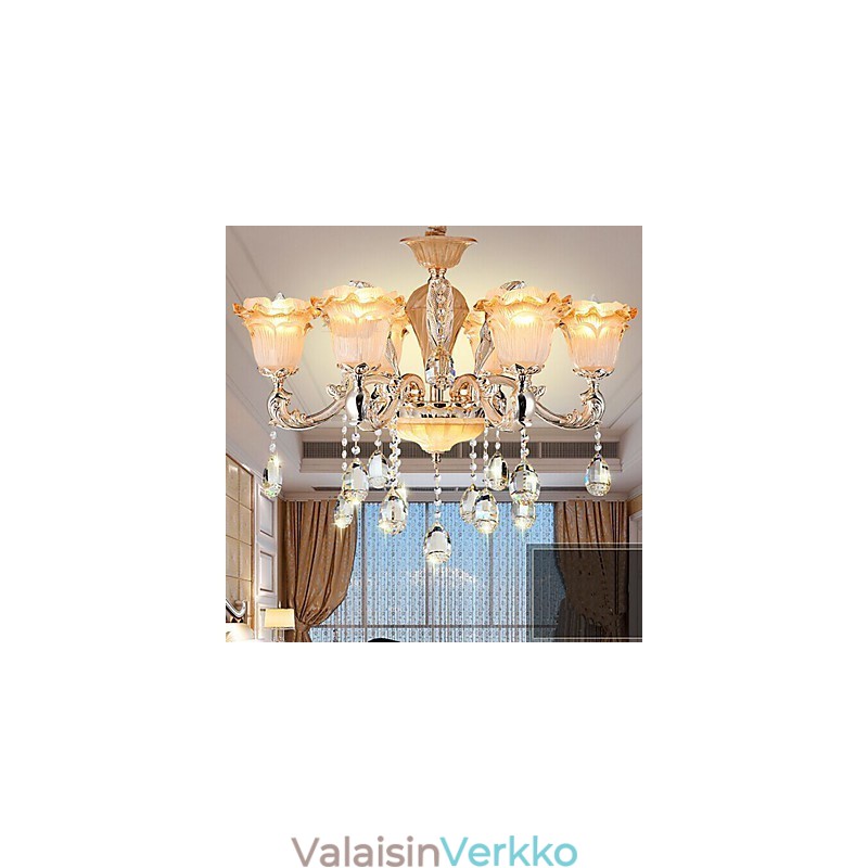 Eurooppalainen Retro Crystal -riippuvalaisin Amerikkalainen valaisin