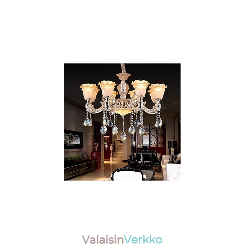 Eurooppalainen Retro Crystal -riippuvalaisin Amerikkalainen valaisin