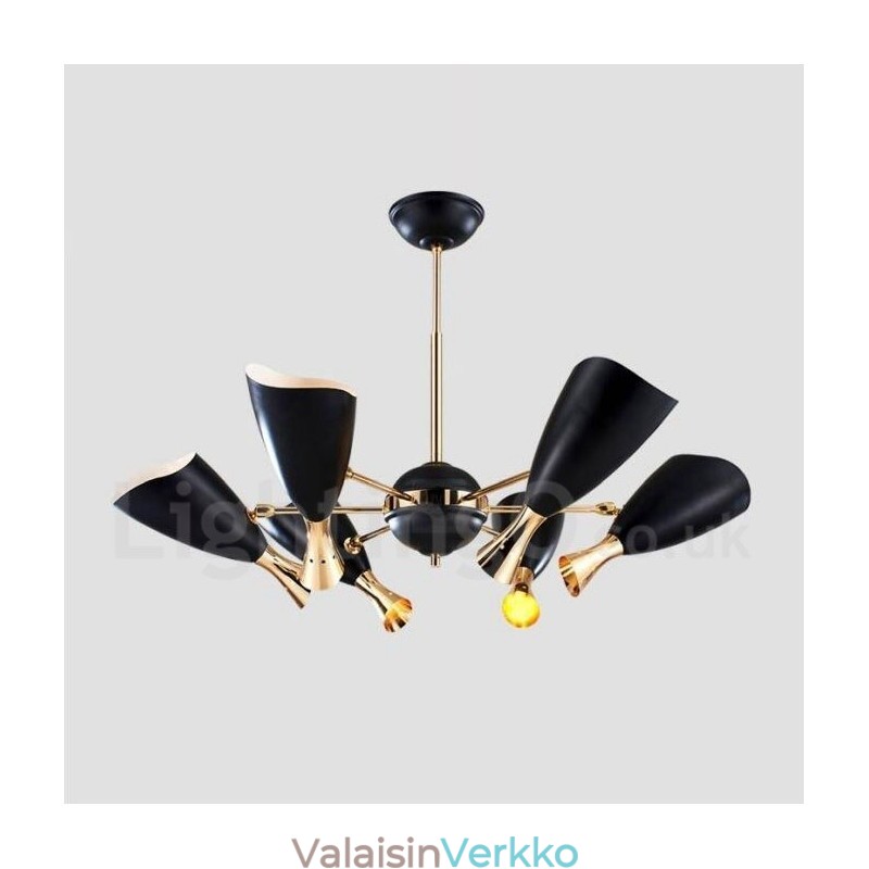 Moderni nykyaikainen 6 valon kattokruunulamppu