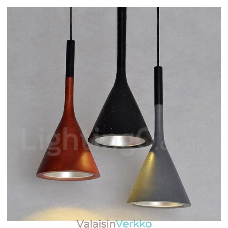 1 Light Vintage Concrte riippuvalaisin