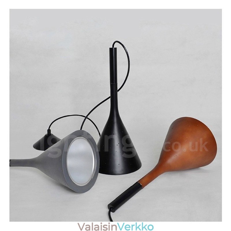 1 Light Vintage Concrte riippuvalaisin