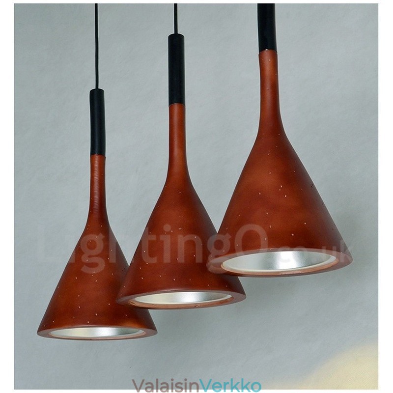 1 Light Vintage Concrte riippuvalaisin