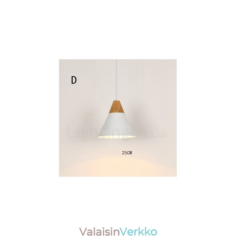 Moderni nykyaikainen 1 valoriippuvalaisin