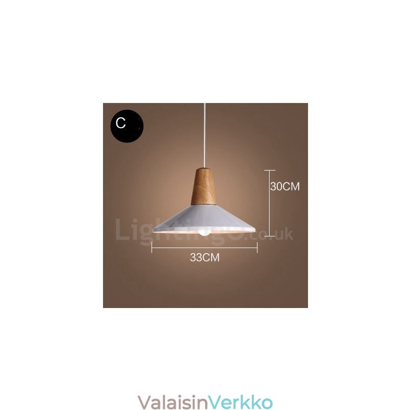 Moderni nykyaikainen 1 valoriippuvalaisin