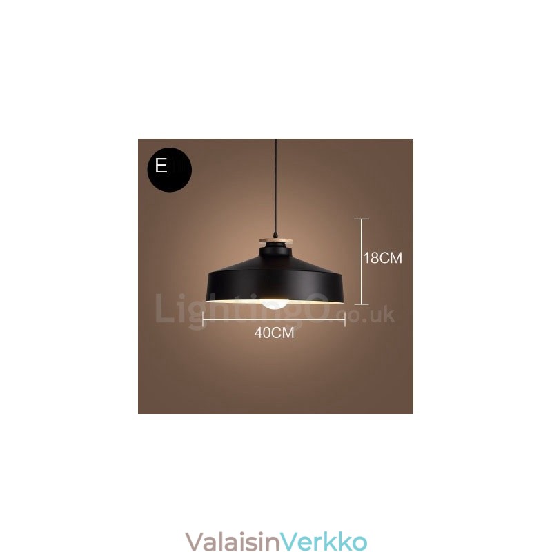 Moderni nykyaikainen 1 valoriippuvalaisin