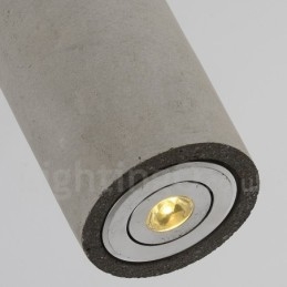 Moderni nykyaikainen 1 Light Concrte riippuvalaisin