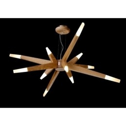 Moderni Contemporary Wood 12 Light riippuvalaisin