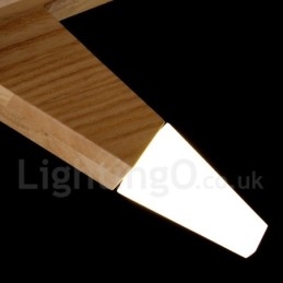 Moderni Contemporary Wood 12 Light riippuvalaisin