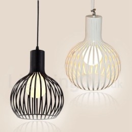 Moderni nykyaikainen metalli 1 Light Globe riippuvalaisin