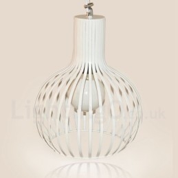 Moderni nykyaikainen metalli 1 Light Globe riippuvalaisin