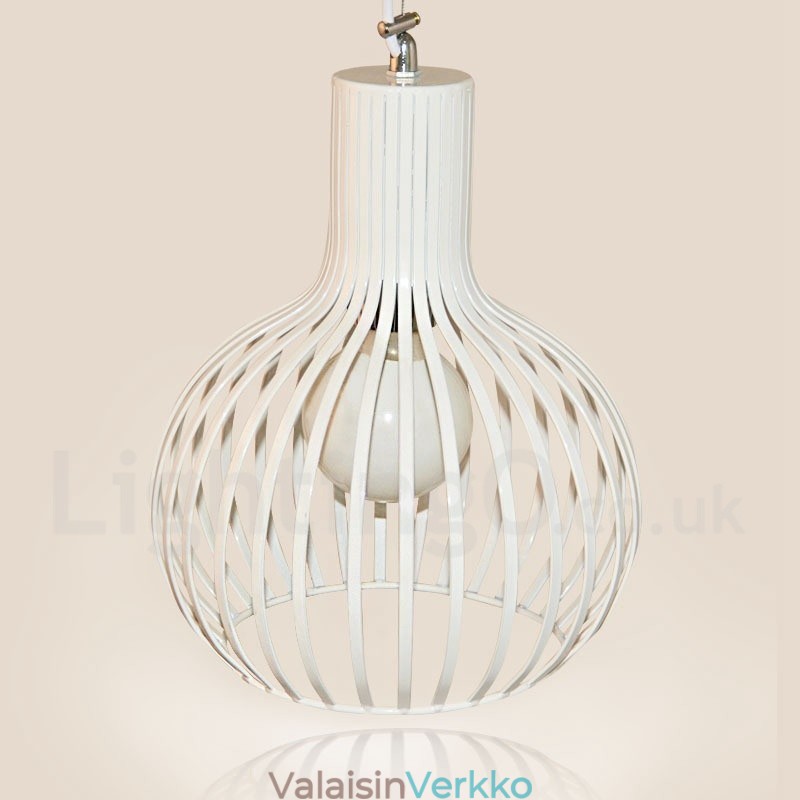 Moderni nykyaikainen metalli 1 Light Globe riippuvalaisin