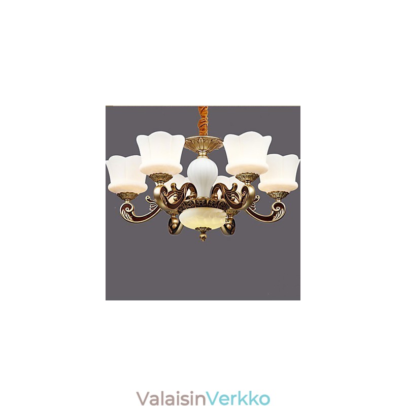 Garden Creative Sinkkiseoksesta valmistettu Retro-riippuvalaisin kattokruunu