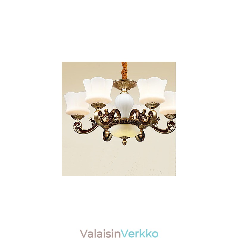 Garden Creative Sinkkiseoksesta valmistettu Retro-riippuvalaisin kattokruunu