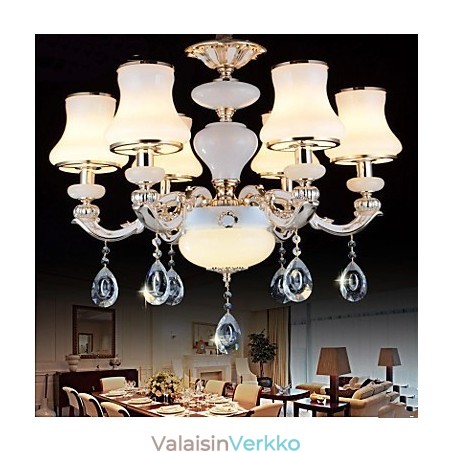 Ylellinen Natural Jade -riippuvalaisin Of The European Crystal Pendant -valaisin Ylellinen Natural Jade -riippuvalaisin Of The European Crystal Pendant -valaisin