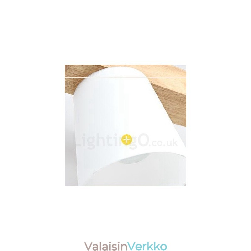 3 Light Moderni nykyaikainen puinen riippuvalaisin