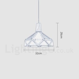Single 1 Light Moderni nykyaikainen monivärinen riippuvalaisin