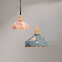 Single 1 Light Moderni nykyaikainen monivärinen riippuvalaisin
