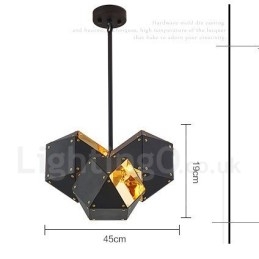 3 Light Moderni nykyaikainen riippuvalaisin