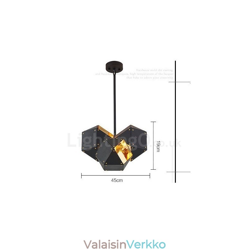 3 Light Moderni nykyaikainen riippuvalaisin