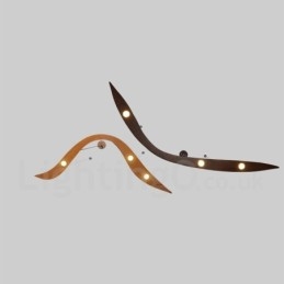 Moderni Contemporary Wood 3 Light riippuvalaisin