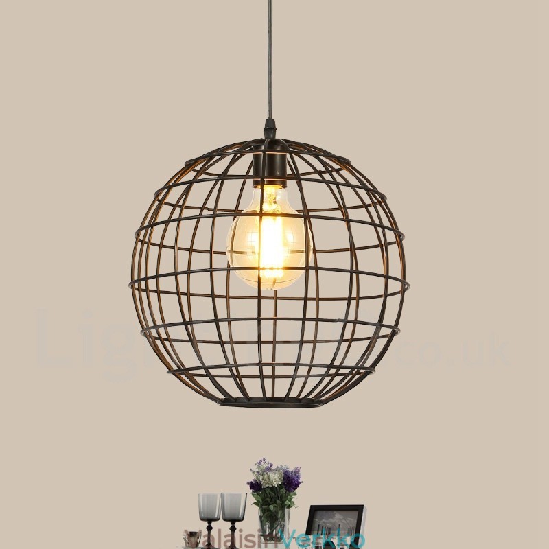 Country Vintage Globe riippuvalaisin