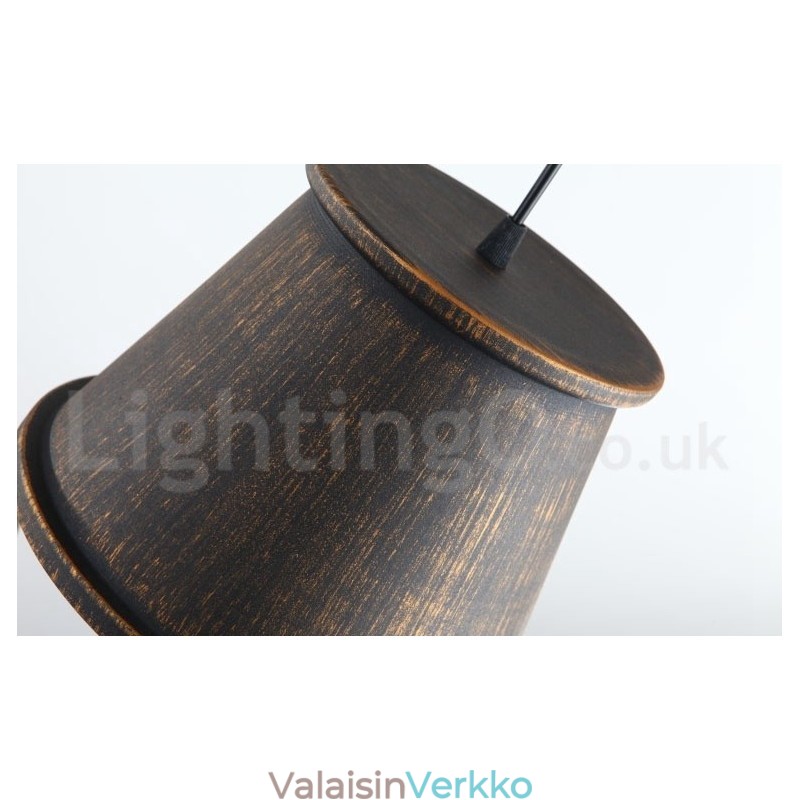 Retro Vintage 1 kevytmetallinen riippuvalaisin