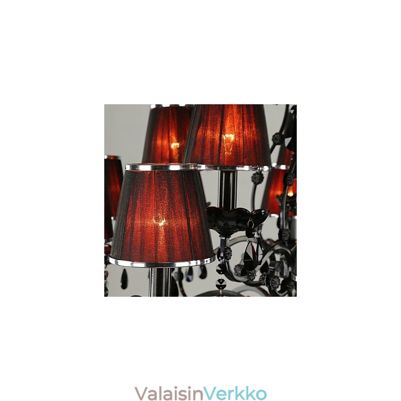 Kattokruunu Crystal Modern Contemporary Crystal 15 Vaaleanpunainen