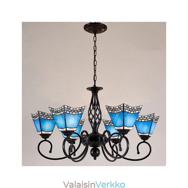 6 Kevyt välimerellinen integroitu metallikattokruunu