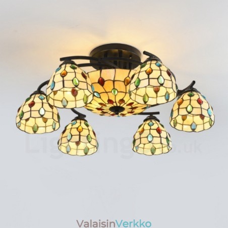 9 Kevyt välimerellinen integroitu kattokruunu 9 Kevyt välimerellinen integroitu kattokruunu