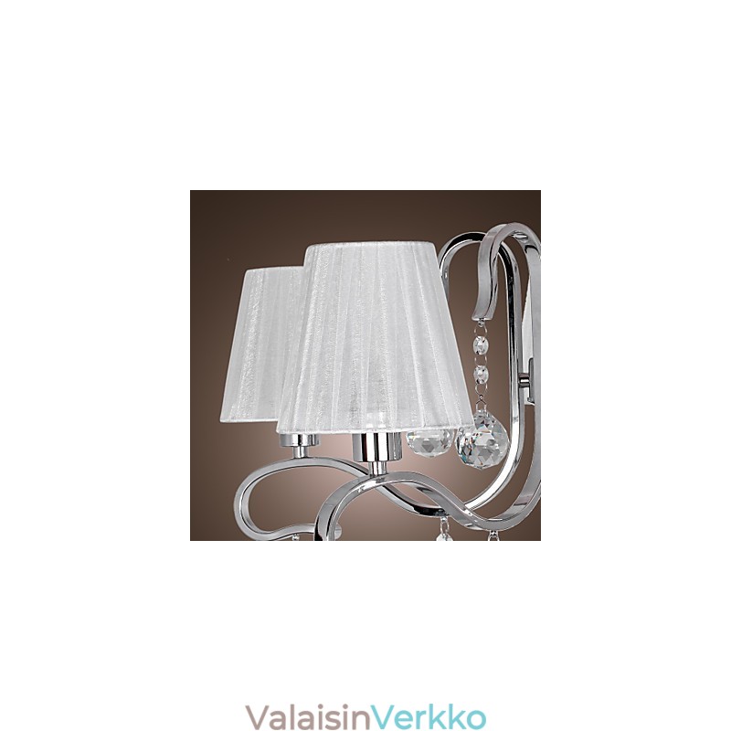 Moderni nykyaikainen kristallikruunu, galvanoitu kattokruunu