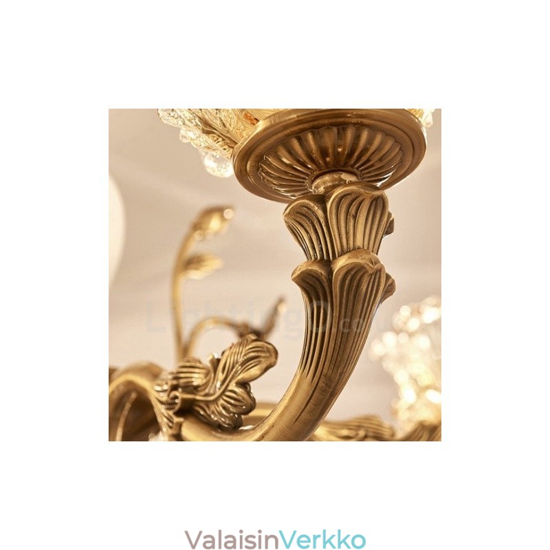 8 Kevyt Perinteinen Klassinen Integroitu Metallikruunu