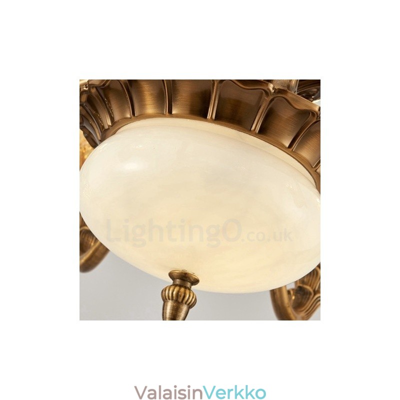 8 Kevyt Perinteinen Klassinen Integroitu Metallikruunu