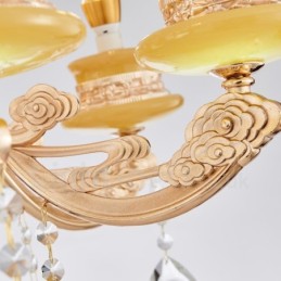 6 Kevyt Perinteinen Klassinen Integroitu Metallikruunu