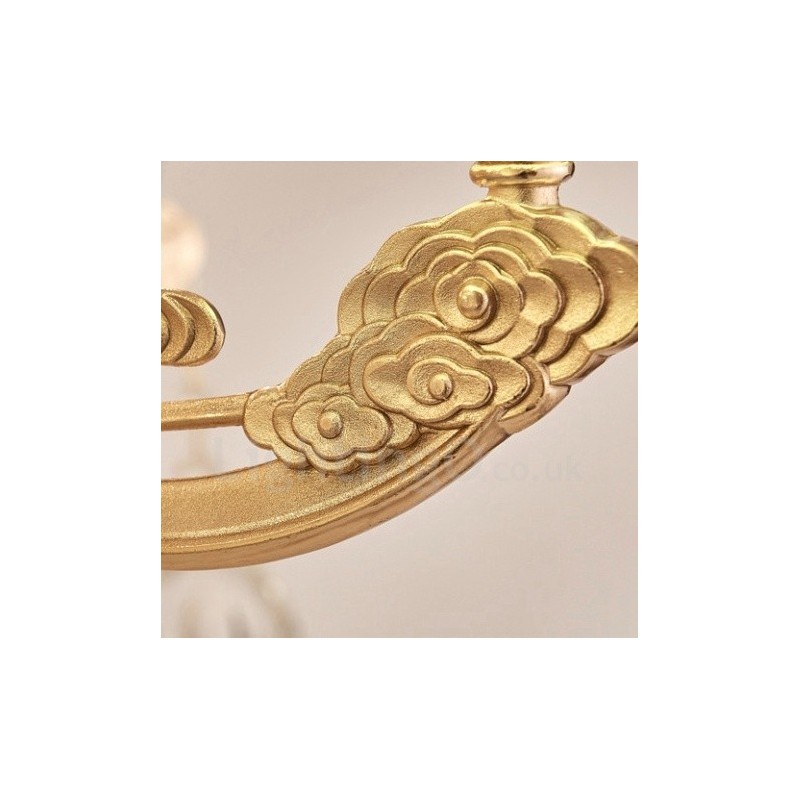 6 Kevyt Perinteinen Klassinen Integroitu Metallikruunu