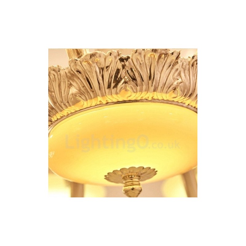 6 Kevyt Perinteinen Klassinen Integroitu Metallikruunu