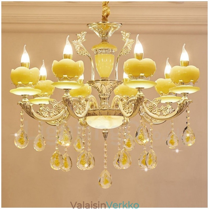 8 Kevyt Perinteinen Klassinen Integroitu Metallikruunu