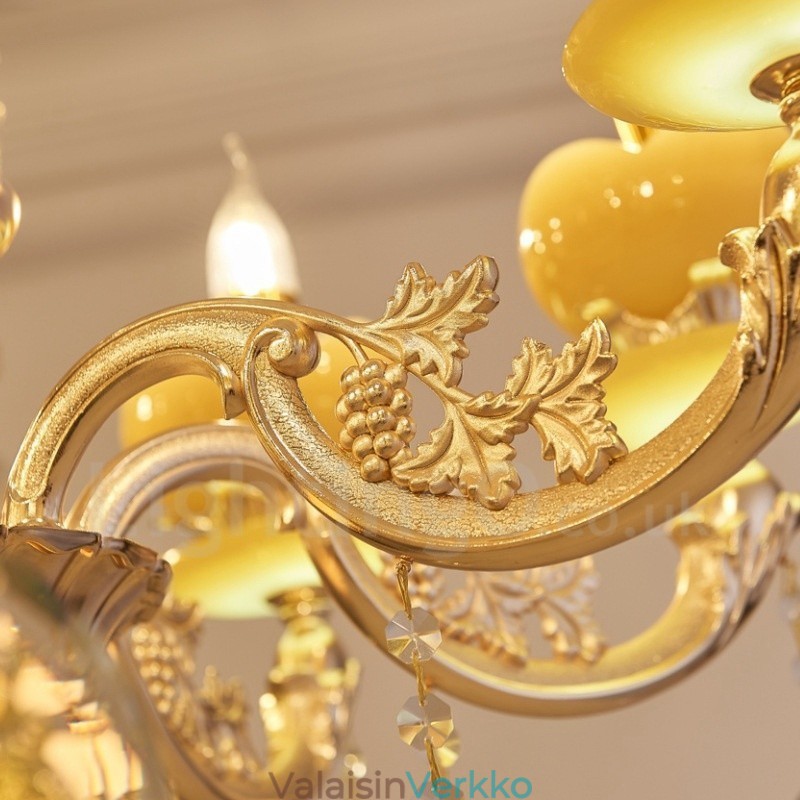 8 Kevyt Perinteinen Klassinen Integroitu Metallikruunu