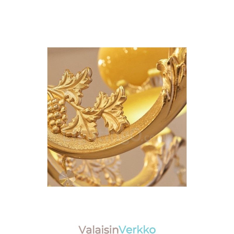 8 Kevyt Perinteinen Klassinen Integroitu Metallikruunu