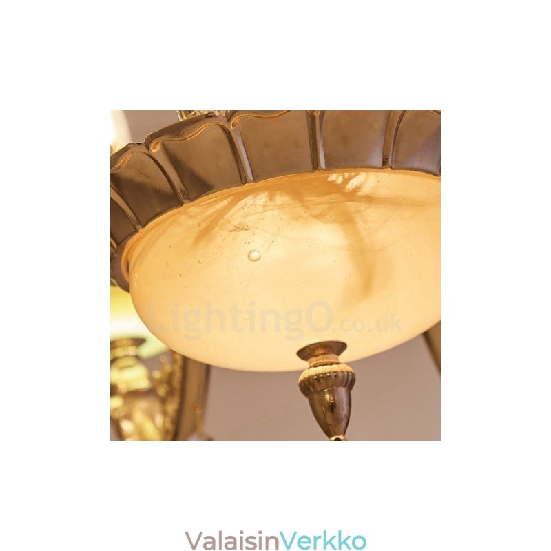 8 Kevyt Perinteinen Klassinen Integroitu Metallikruunu