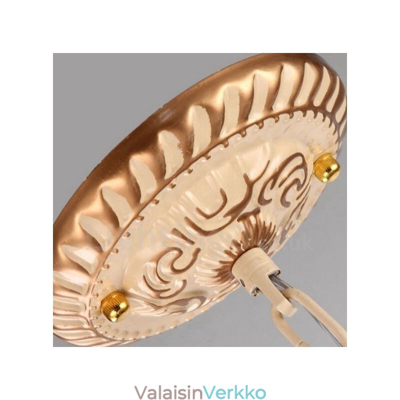 5 Kevyt Välimeren tyyliin integroitu metallikattokruunu lasivarjostimella