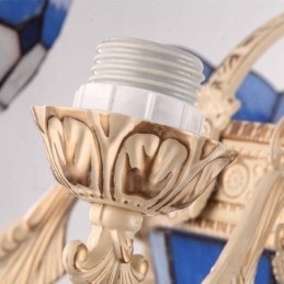 5 Kevyt Välimeren tyyliin integroitu metallikattokruunu lasivarjostimella