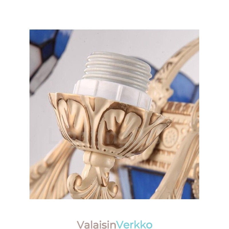 5 Kevyt Välimeren tyyliin integroitu metallikattokruunu lasivarjostimella