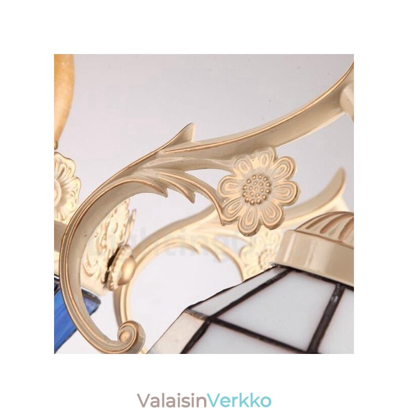 9 Kevyt välimerellinen integroitu metallikattokruunu lasivarjostimella