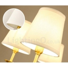 6 kevyttä rustiikkia Lodge-integroitua metallikattokruunua