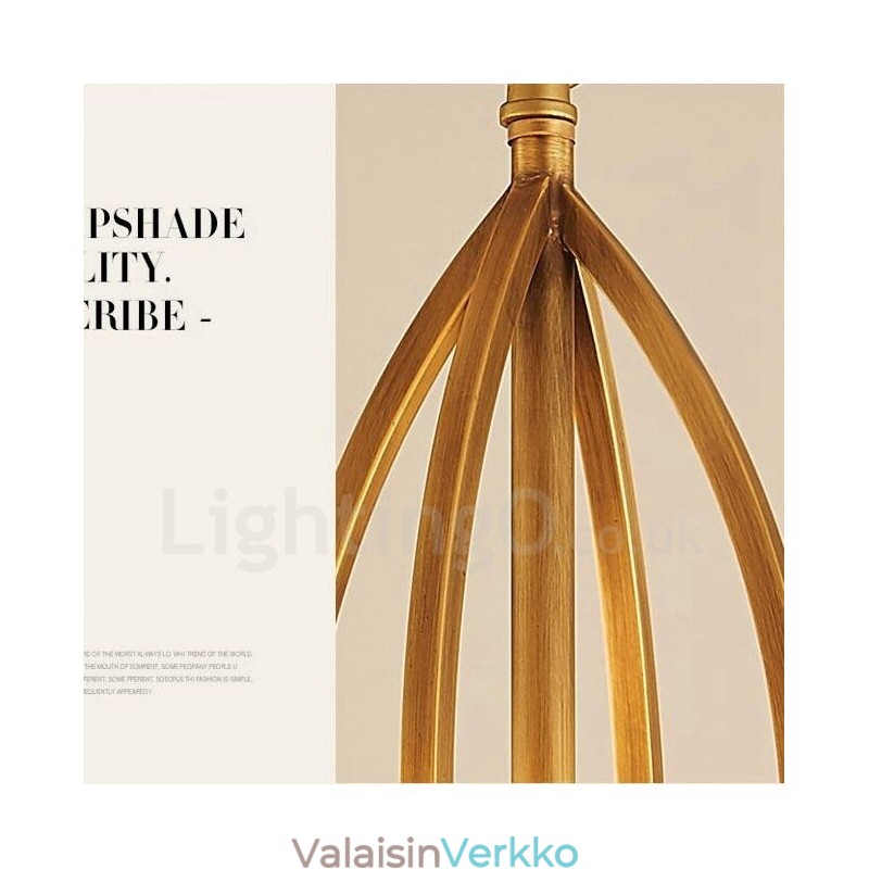 15 Light Rustic Lodge integroitu metallinen kattokruunu