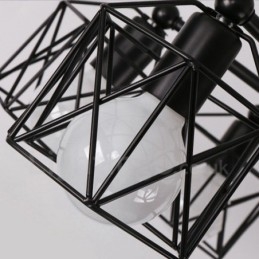 3 vaalea rustiikkinen lodikkokruunu